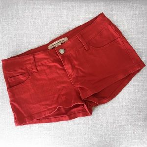 Forever 21 Red Denim Jean Shorts – Size 26